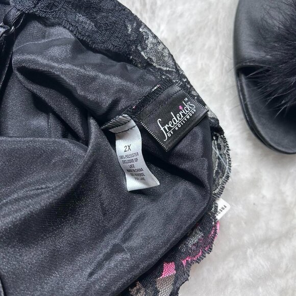 Gorgeous Fredericks of Hollywood slip dress/chemise - Picture 6 of 11